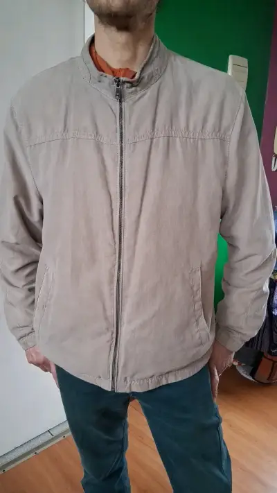 Chaqueta Beige Hombre Zara Man - miniatura 1