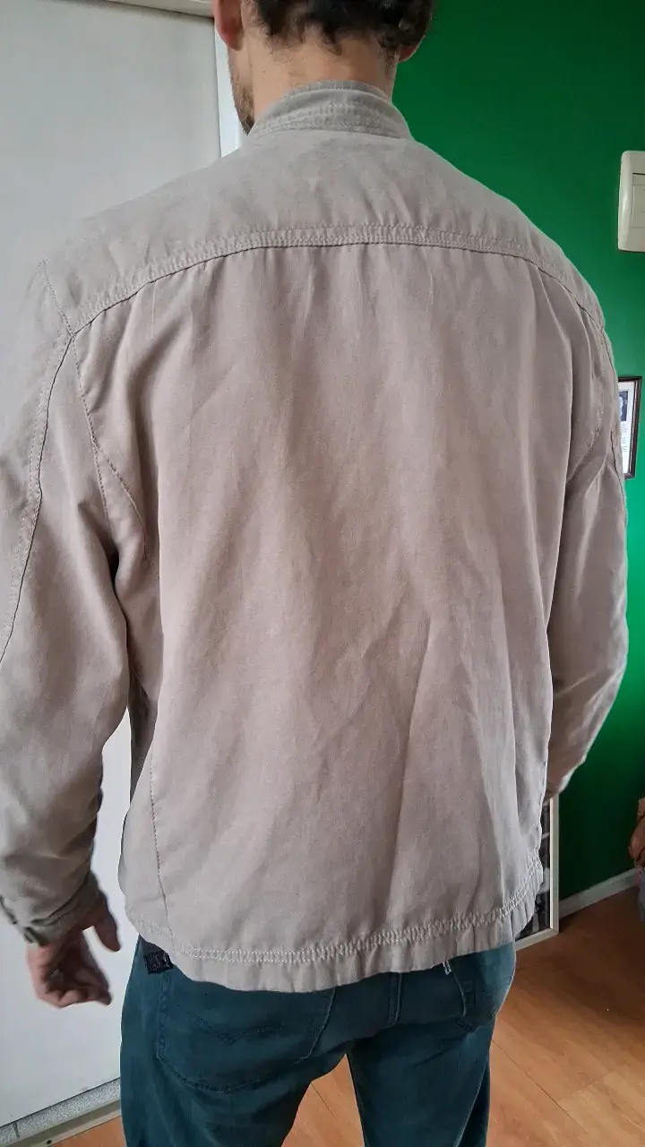 Chaqueta Beige Hombre Zara Man - 2