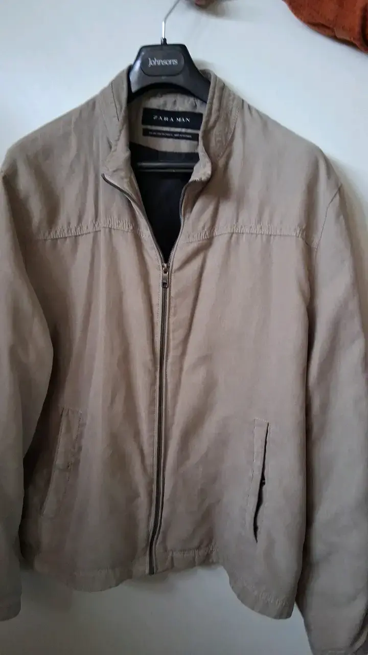 Chaqueta Beige Hombre Zara Man - 3
