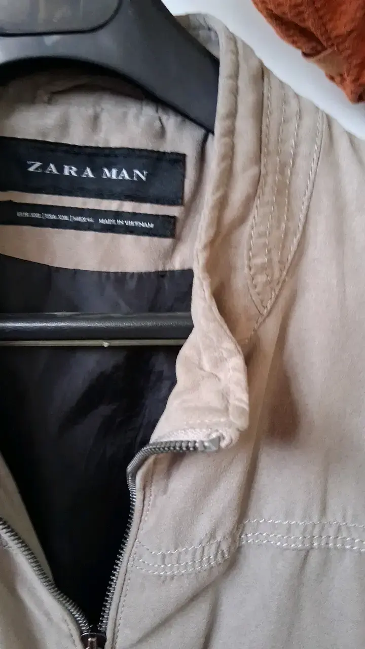Chaqueta Beige Hombre Zara Man - 4
