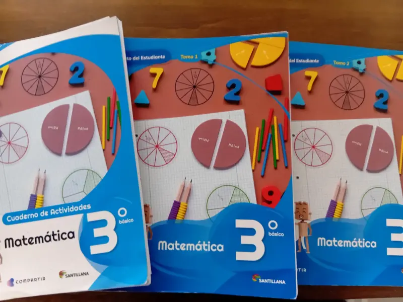 Cuadernos 3° Básicode Matemática Santillana - 1
