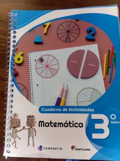 Cuadernos 3° Básicode Matemática  Santillana - miniatura 2