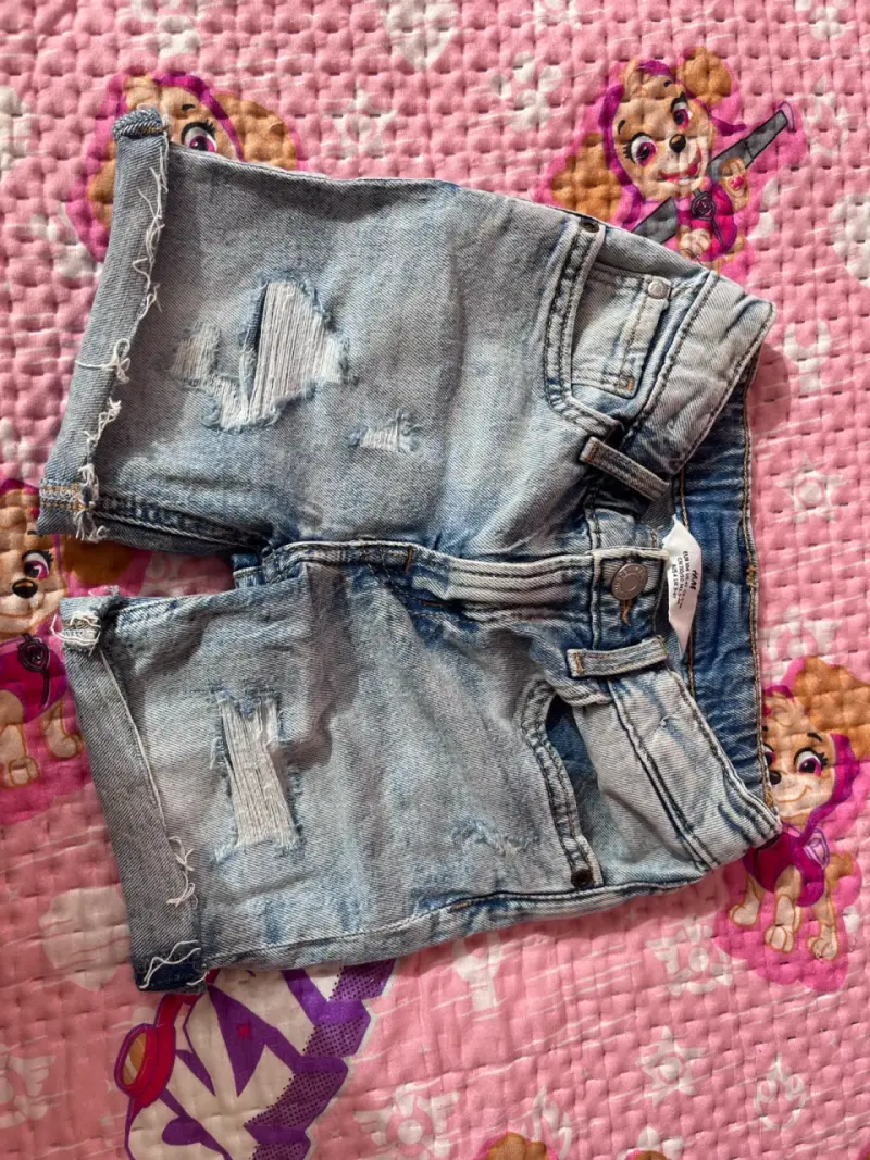 Shorts de mezclilla para niños H&M desgastados - 2
