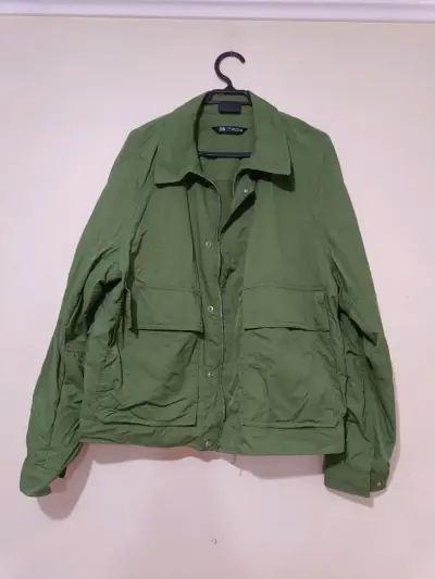 Chaqueta verde militar Zara - miniatura 1