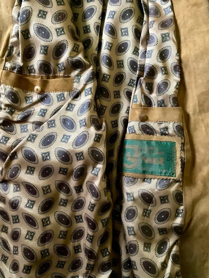 Chaqueta de antílope marrón para mujer - 4