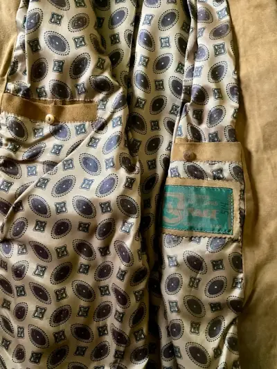 Chaqueta de antílope marrón para mujer - miniatura 4