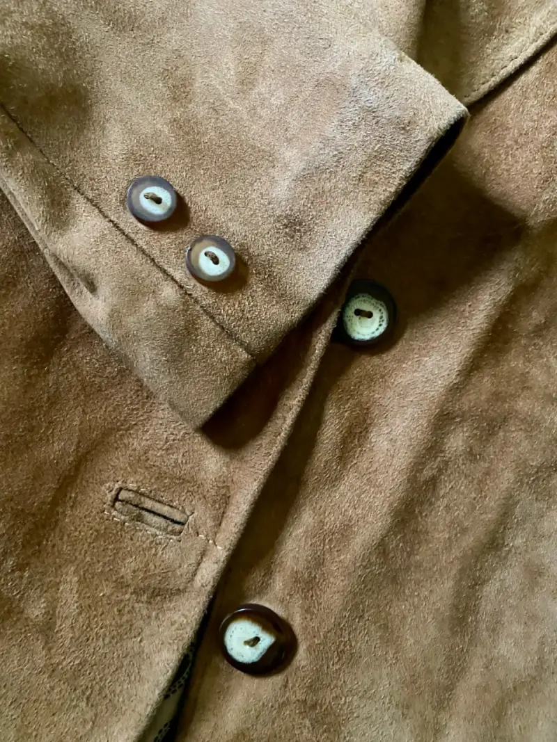 Chaqueta de antílope marrón para mujer - 5
