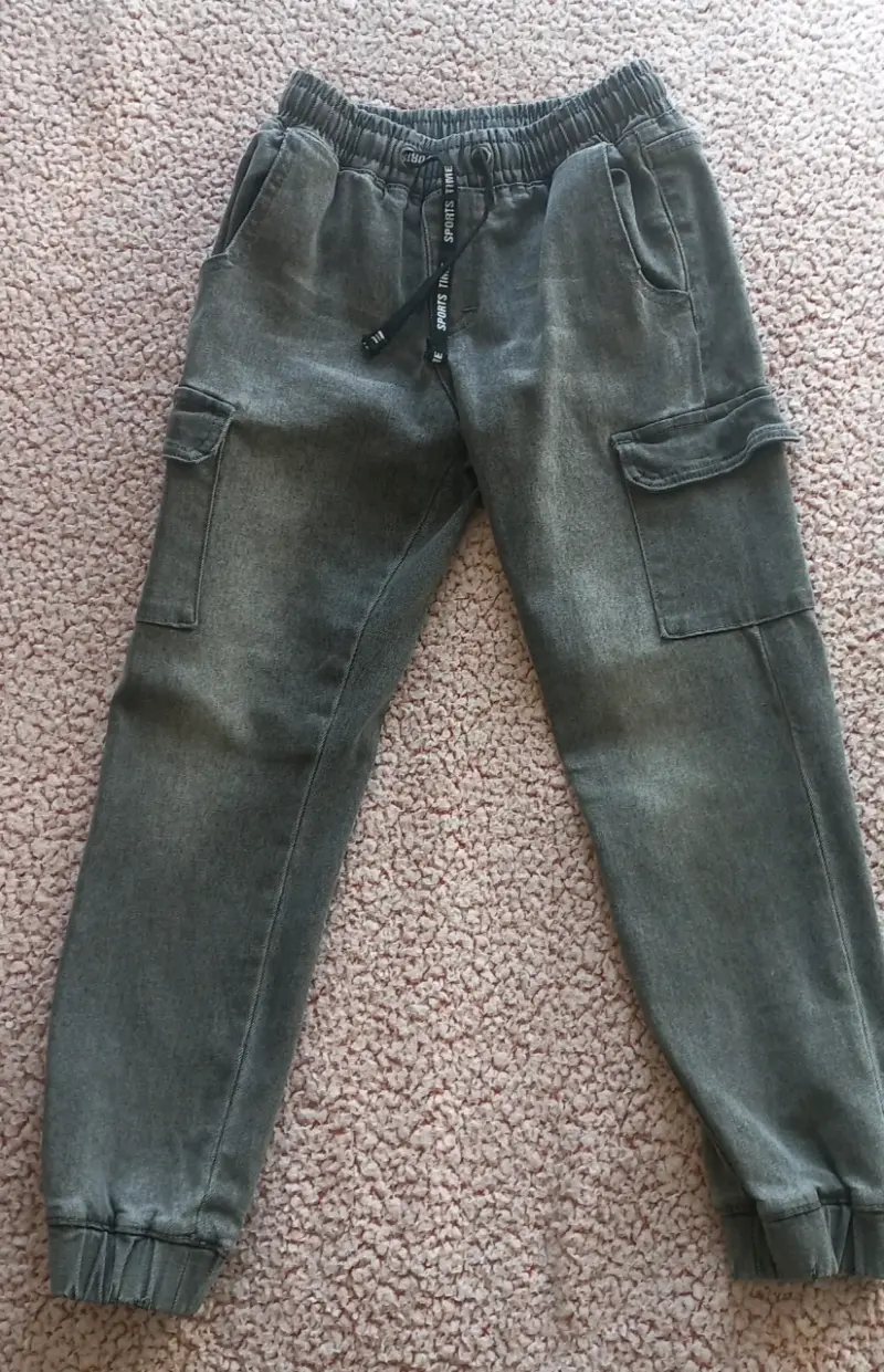 Pantalones cargo para niños talla 8 - 1