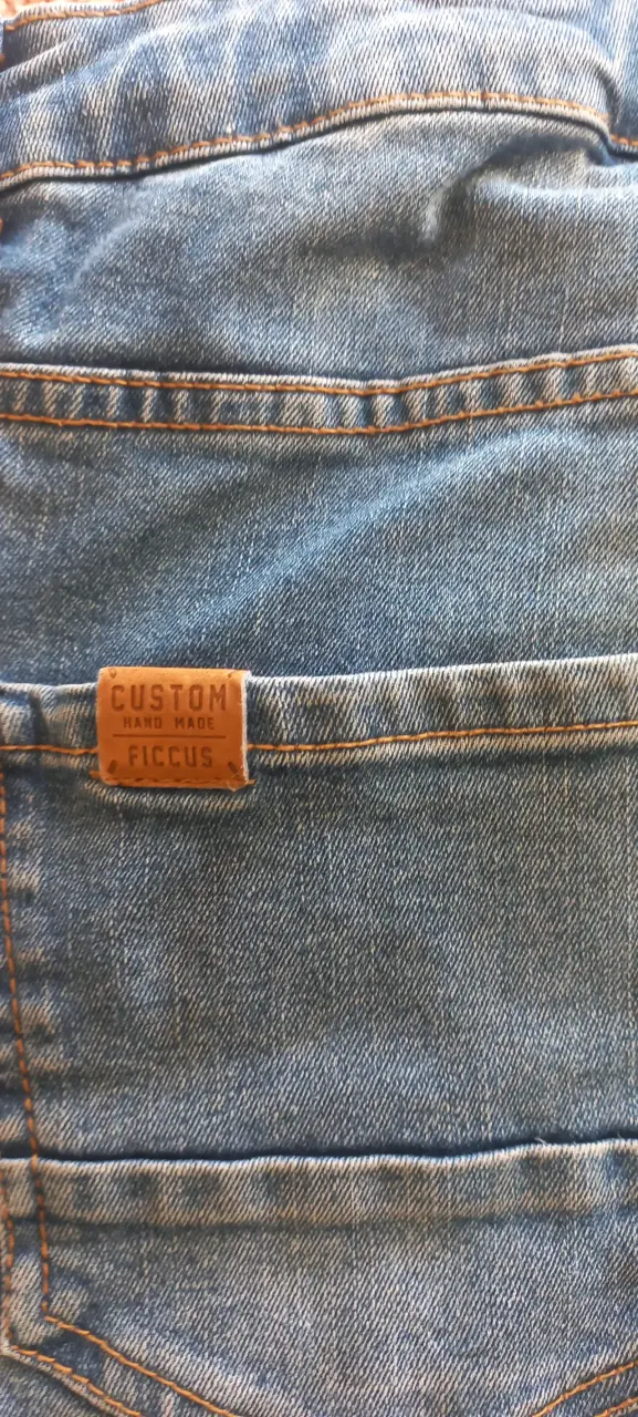 Jeans Ficcusi azul para niño - 4