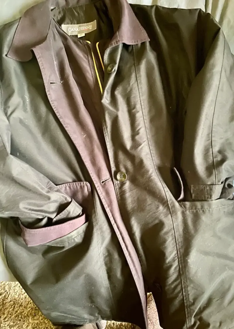 Chaqueta larga negra Canadienne para mujer - 3