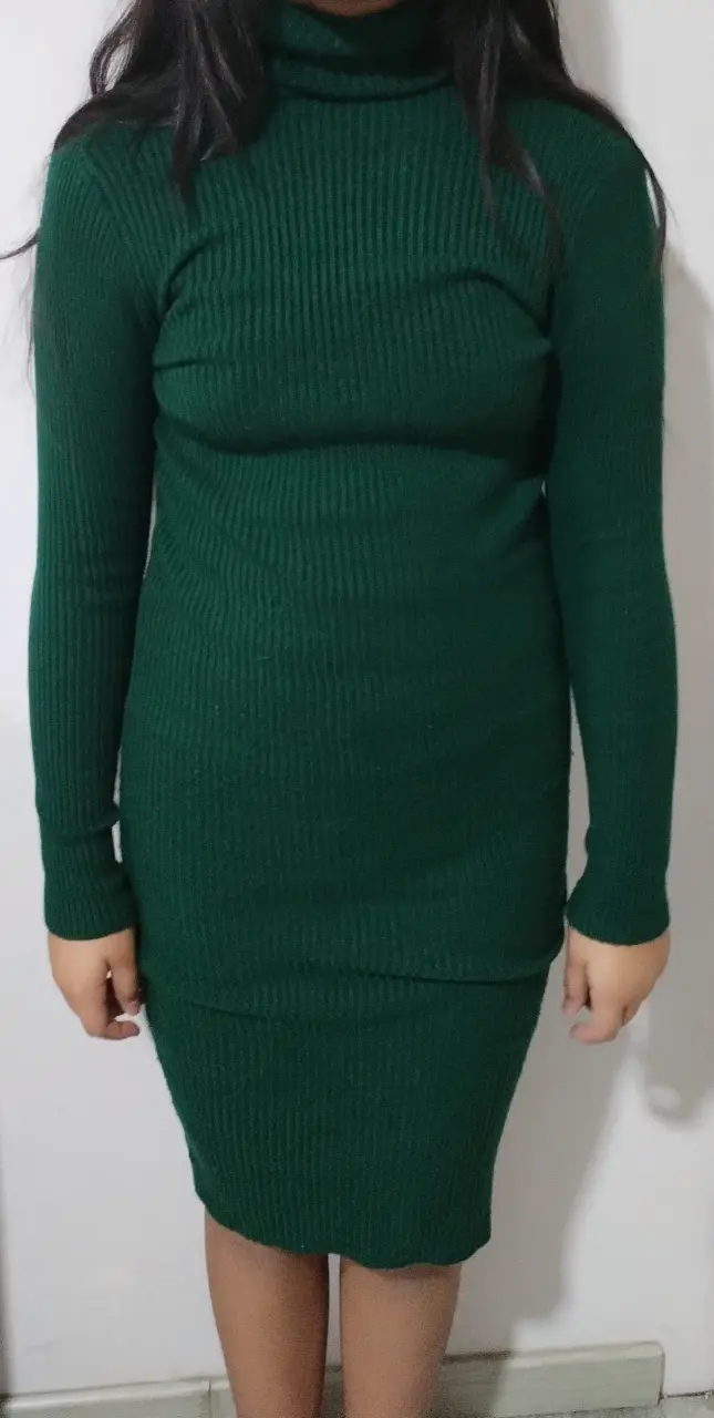 Vestido de punto ajustado en varios colores - 2