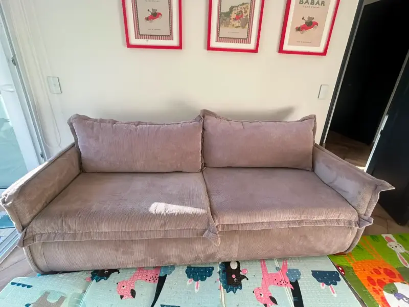 Sofá beige en buen estado - 2
