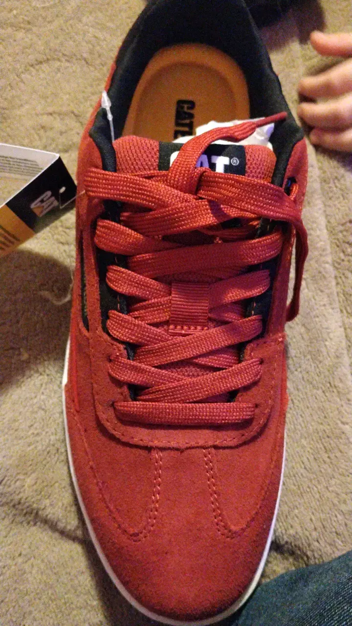 Zapatillas deportivas rojas Caterpillar para hombre - 1