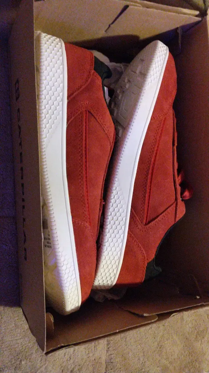 Zapatillas deportivas rojas Caterpillar para hombre - 3