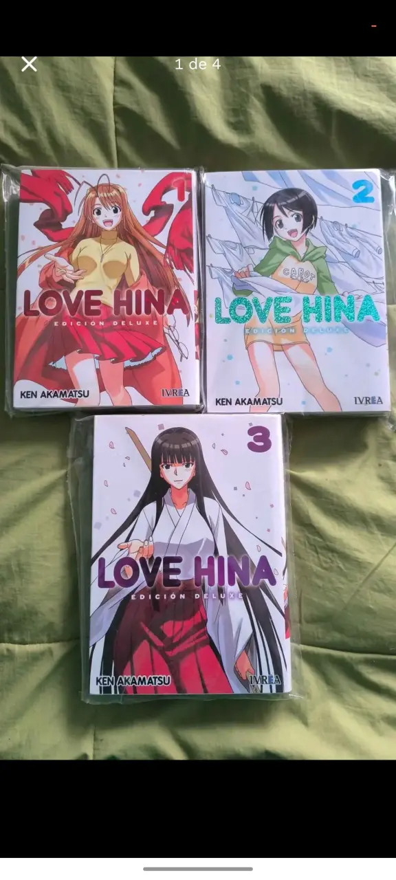 Colección Love Hina Edición Deluxe Tomos 1-3 - 1