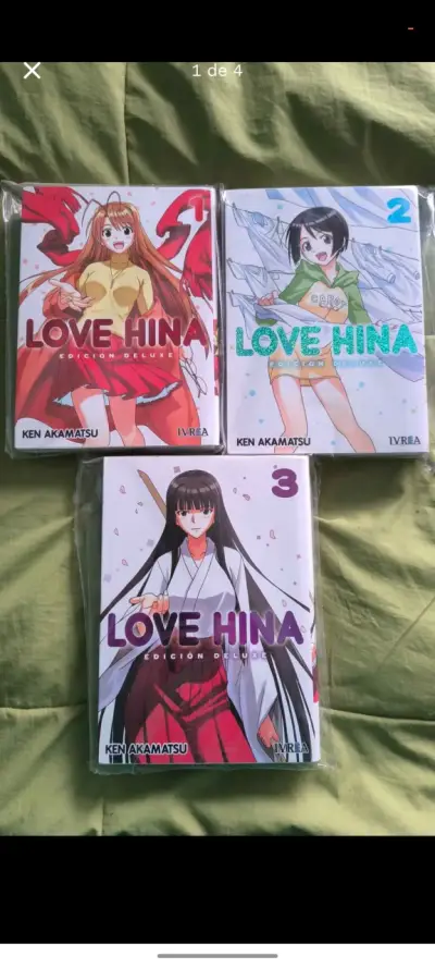 Colección Love Hina Edición Deluxe Tomos 1-3 - miniatura 1