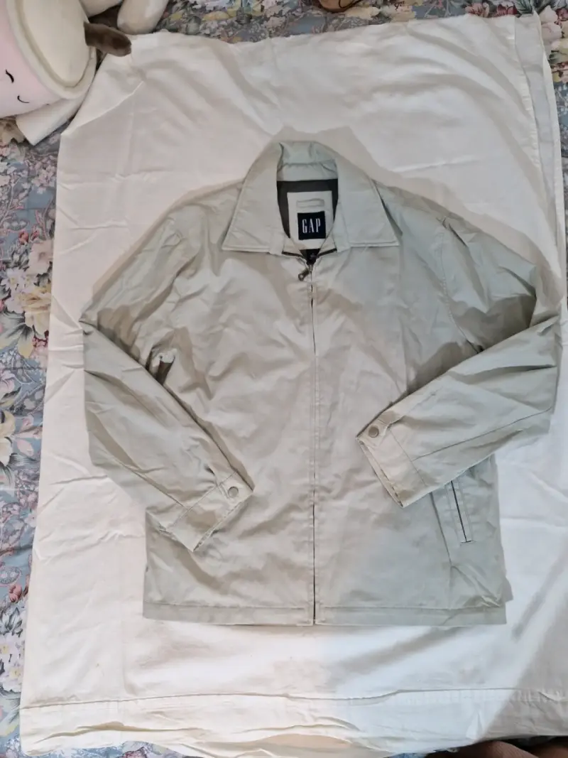 Chaqueta beige para hombre GAP talla L - 3