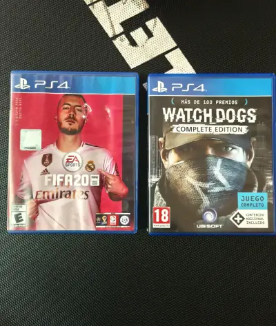 PS4 FIFA 20 y Watch Dogs - miniatura 1