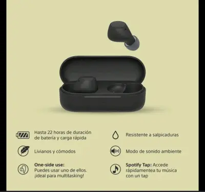 Audífonos inalámbricos Sony 510  con estuche - miniatura 2