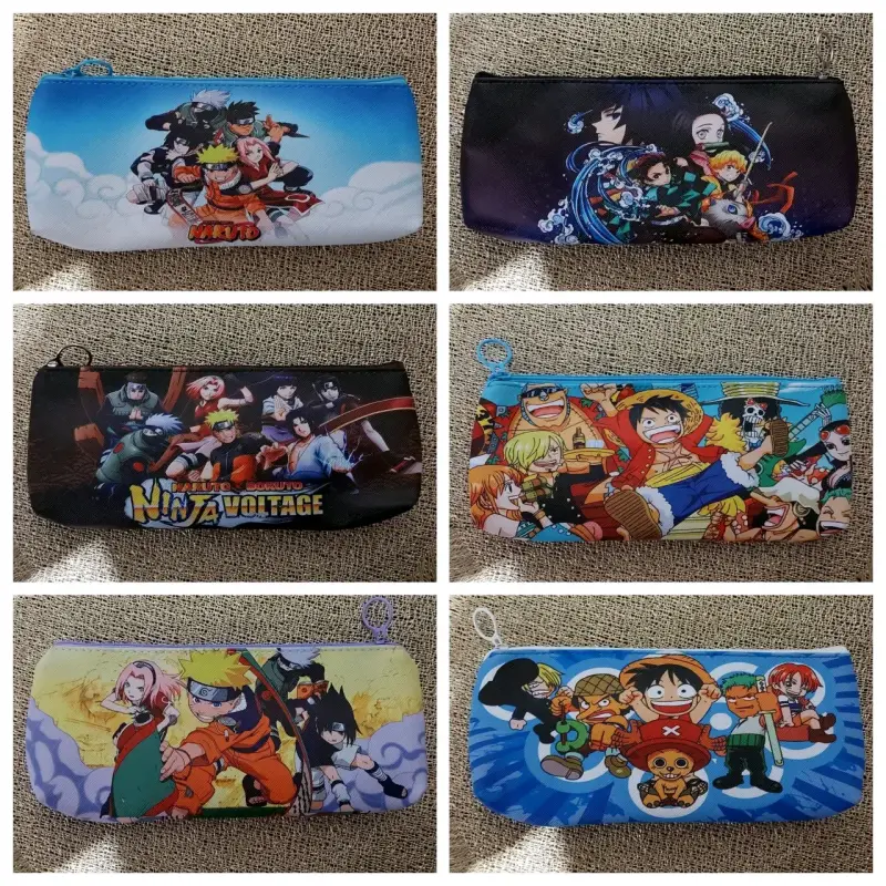 Set de estuches escolares son personajes animados - 4