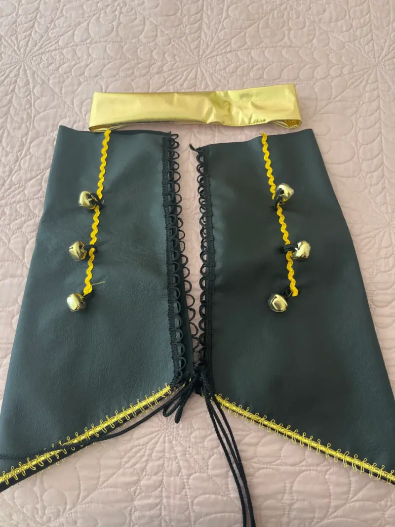 Traje norte (tirana) con diseño de sol talla 10/12 - 3