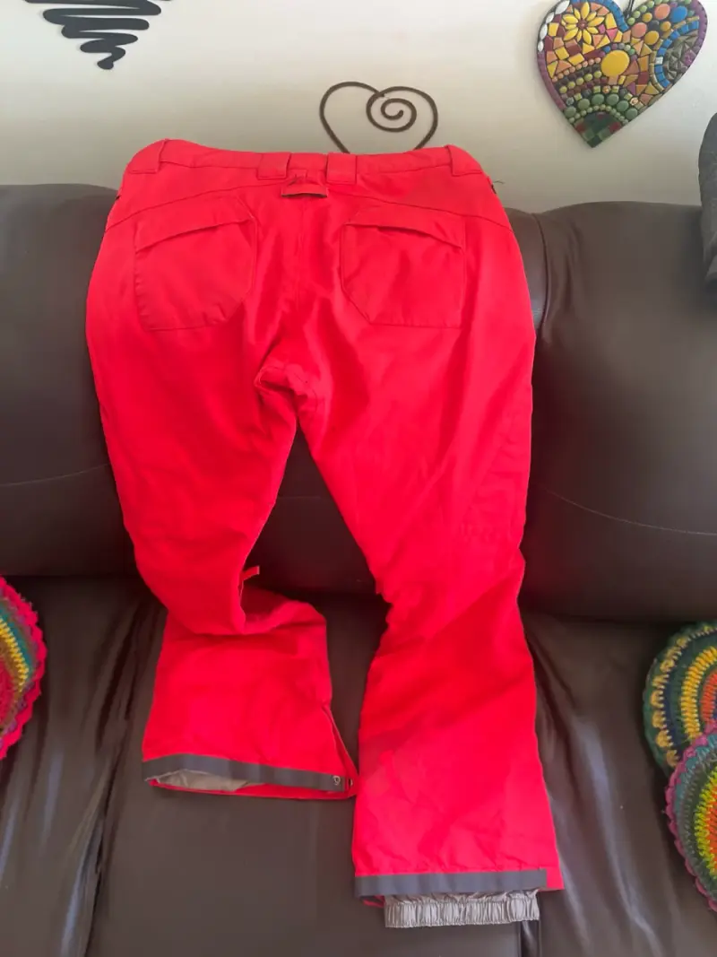 Pantalones de nieve rojos impermeables DC - 2