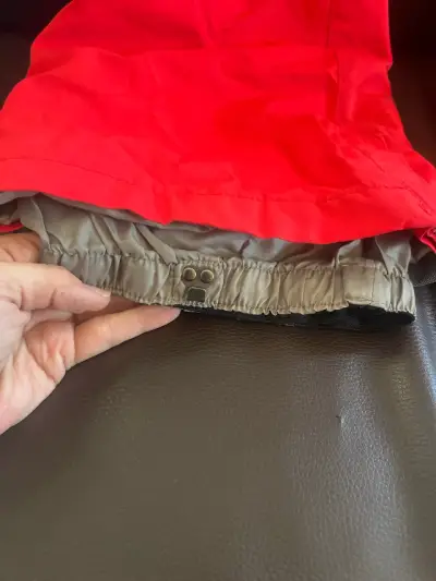 Pantalones de nieve rojos impermeables DC - miniatura 5