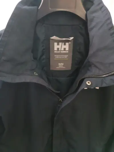 Chaqueta impermeable Helly Hansen azul marino - miniatura 3