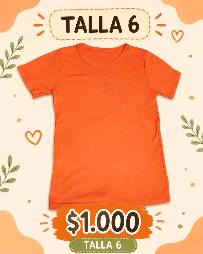 Poleras niña talla 6 y 2 - 2
