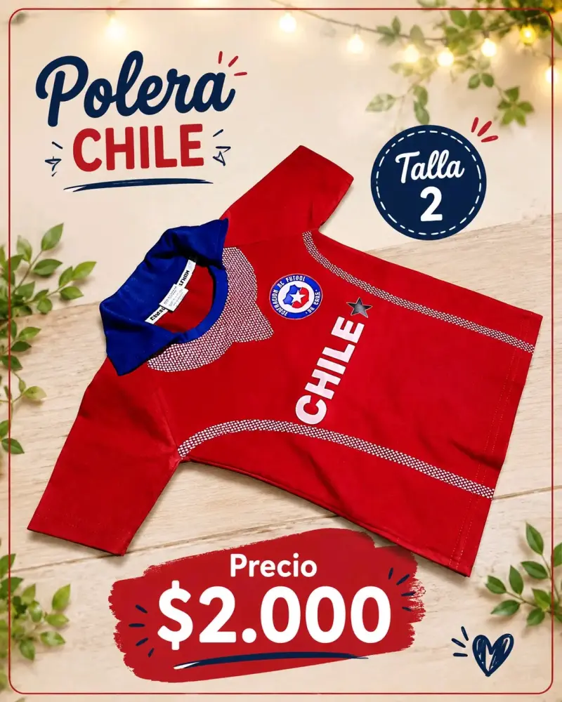 Poleras niña talla 6 y 2 - 4