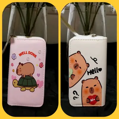 Monedero con diseño de capibara y cierre - miniatura 5
