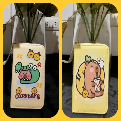 Monedero con diseño de capibara y cierre - miniatura 6