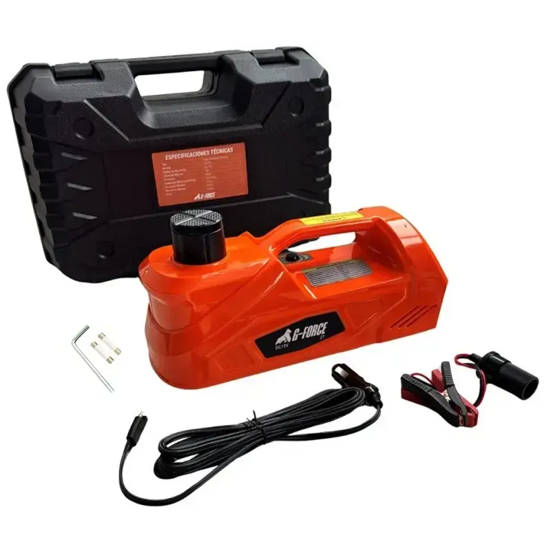 Gato hidráulico G-FORCE 2 toneladas 12V DC elevado - 1