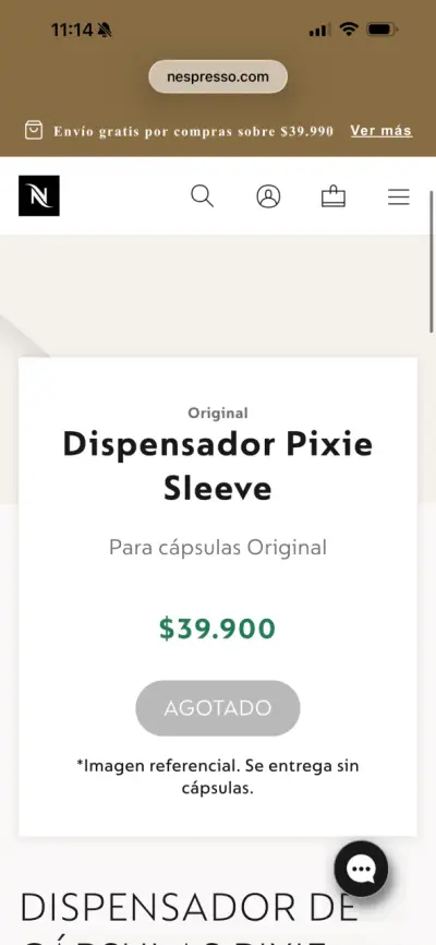 Dispensador de Cápsulas Nespresso Pixie - miniatura 4