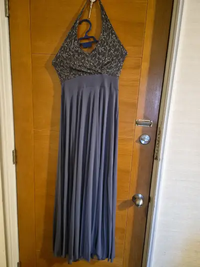 Vestido gris talla L - miniatura 1