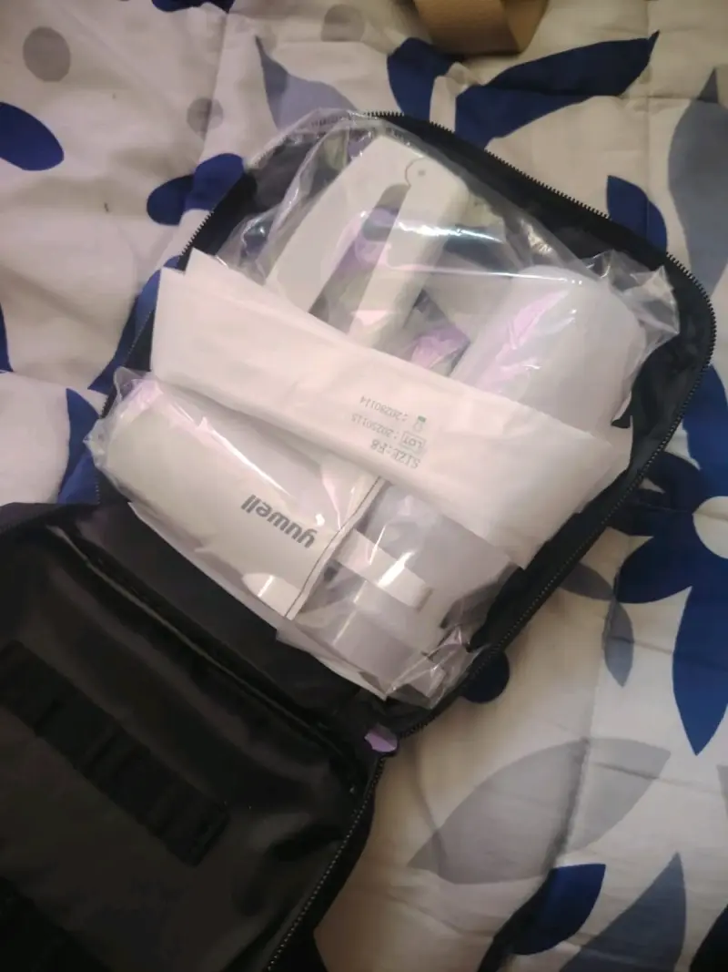 Aspirador manual de succión Yuwell 7B-1 portátil - 1
