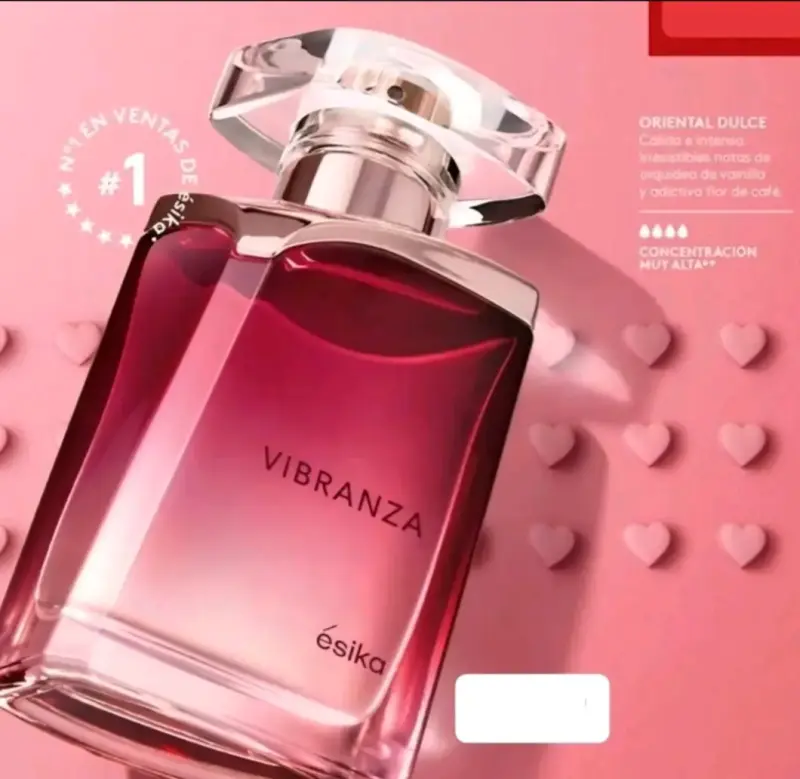 Perfume Vibranza de Ésika Oriental Dulce