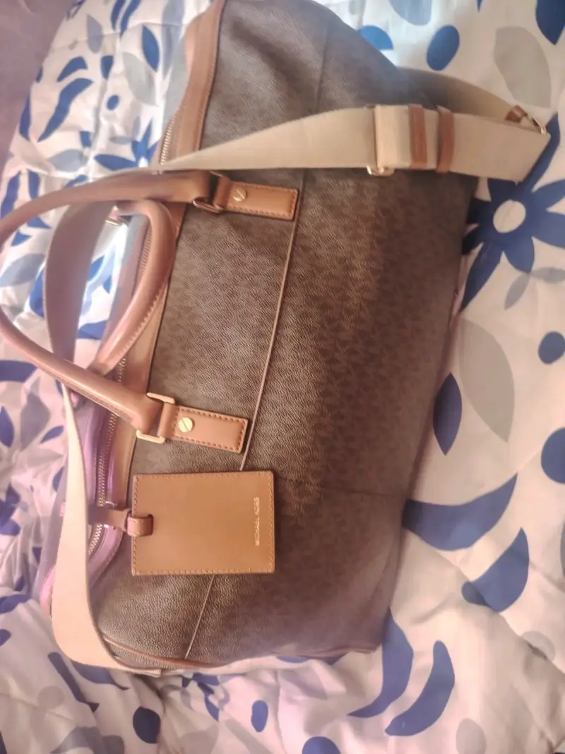 Bolso de viaje Michael Kors marrón elegante - 2
