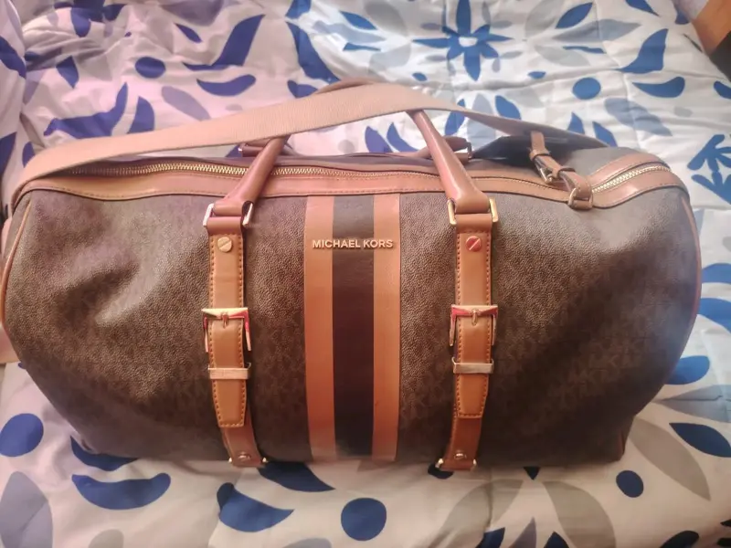 Bolso de viaje Michael Kors marrón elegante - 3