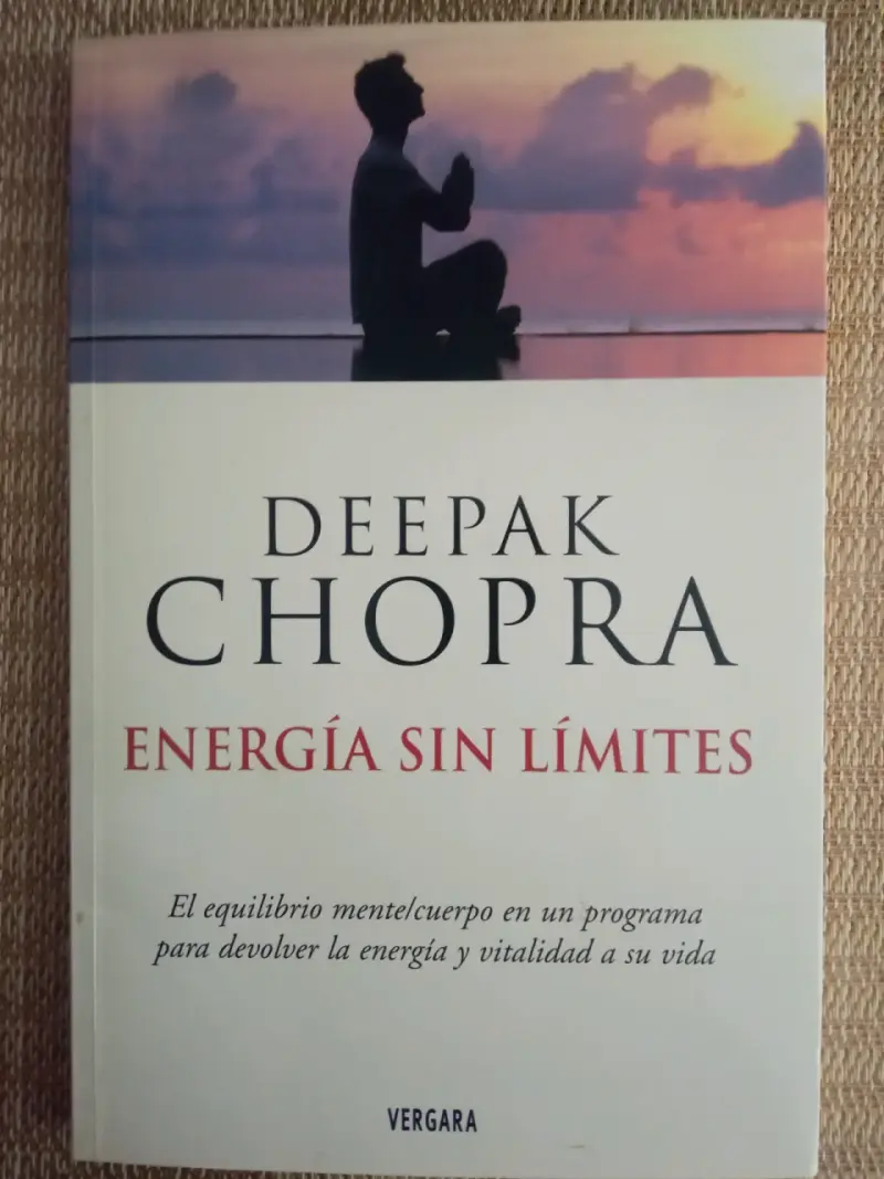 Libro 'Energía Sin Límites' de Deepak Chopra - 1