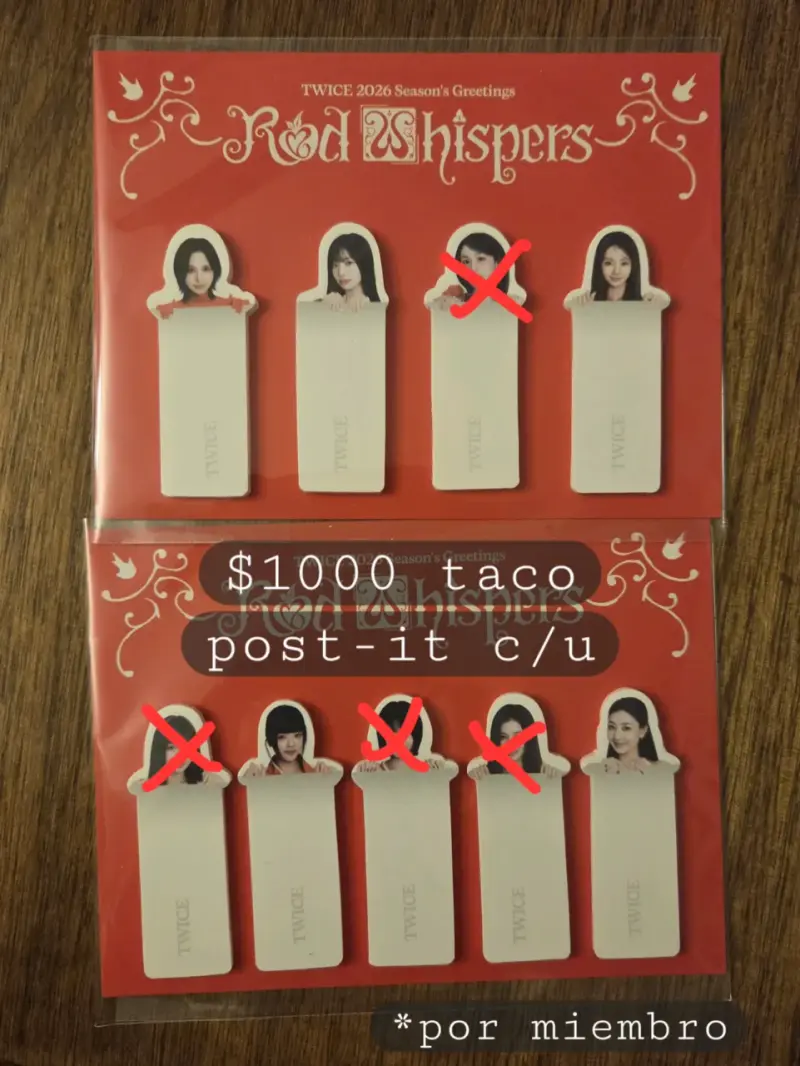 Papelería y Photocards de Twice - 2