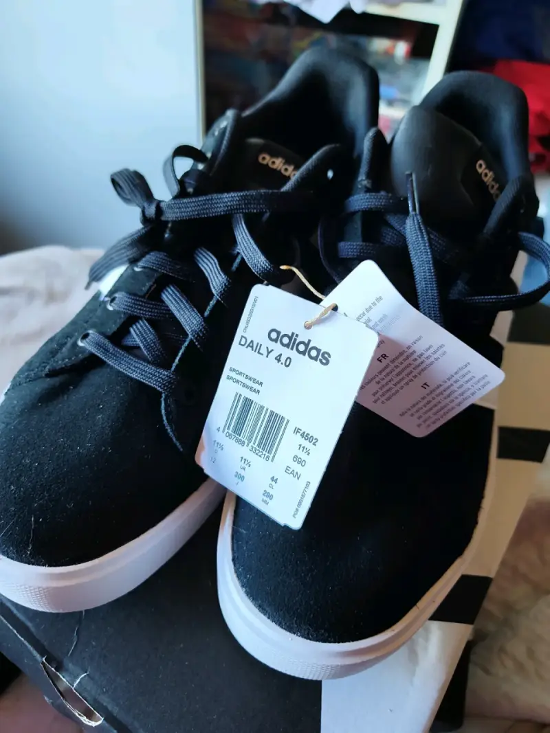 Zapatillas Adidas Daily 4.0 Negras - 1