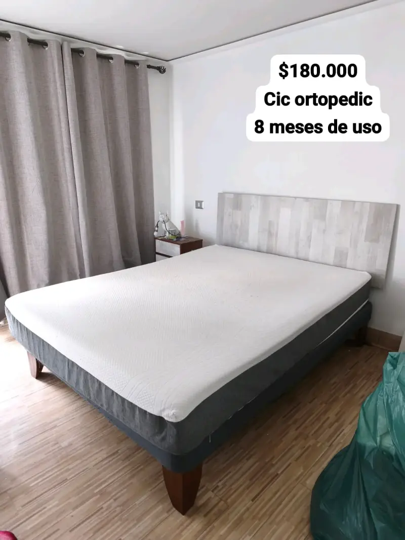 Cama matrimonial ortopédica CIC en buen estado