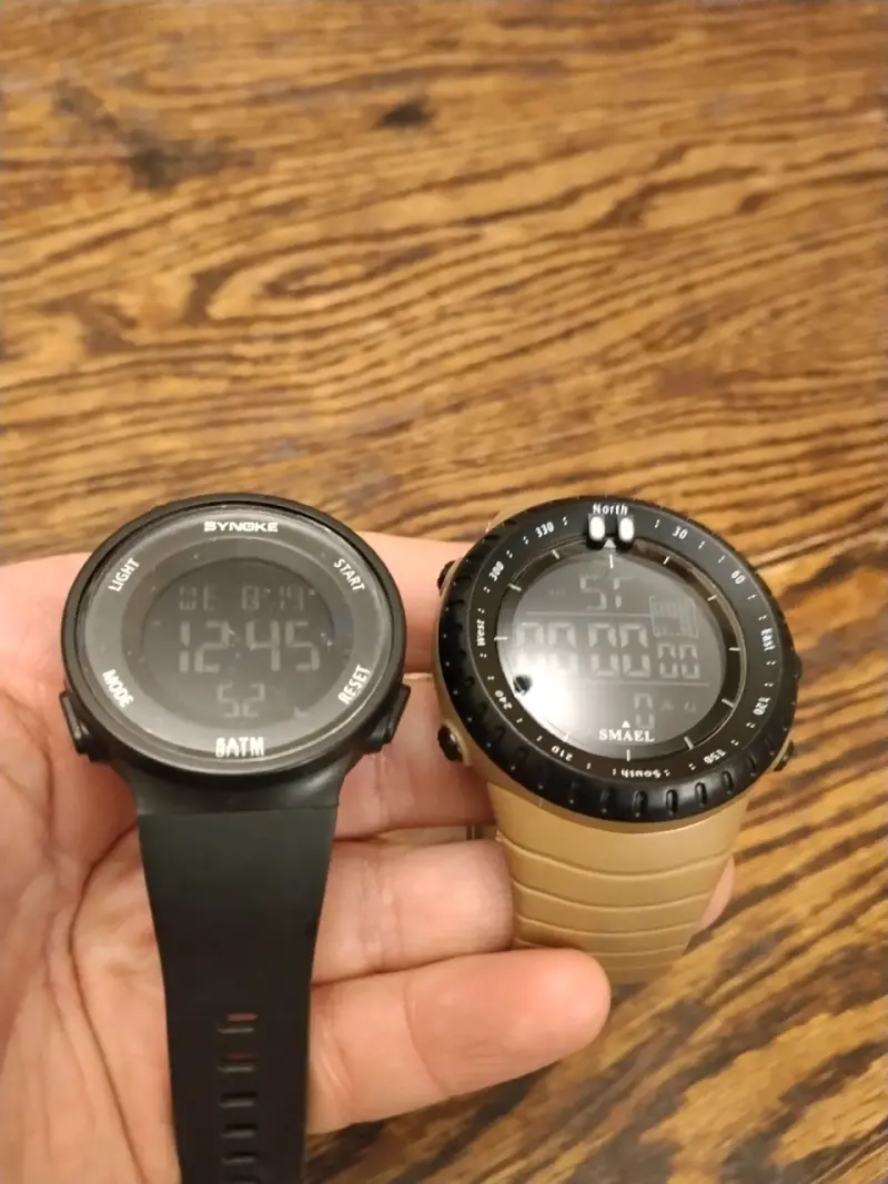 Relojes digitales Synoke y Smael - 6