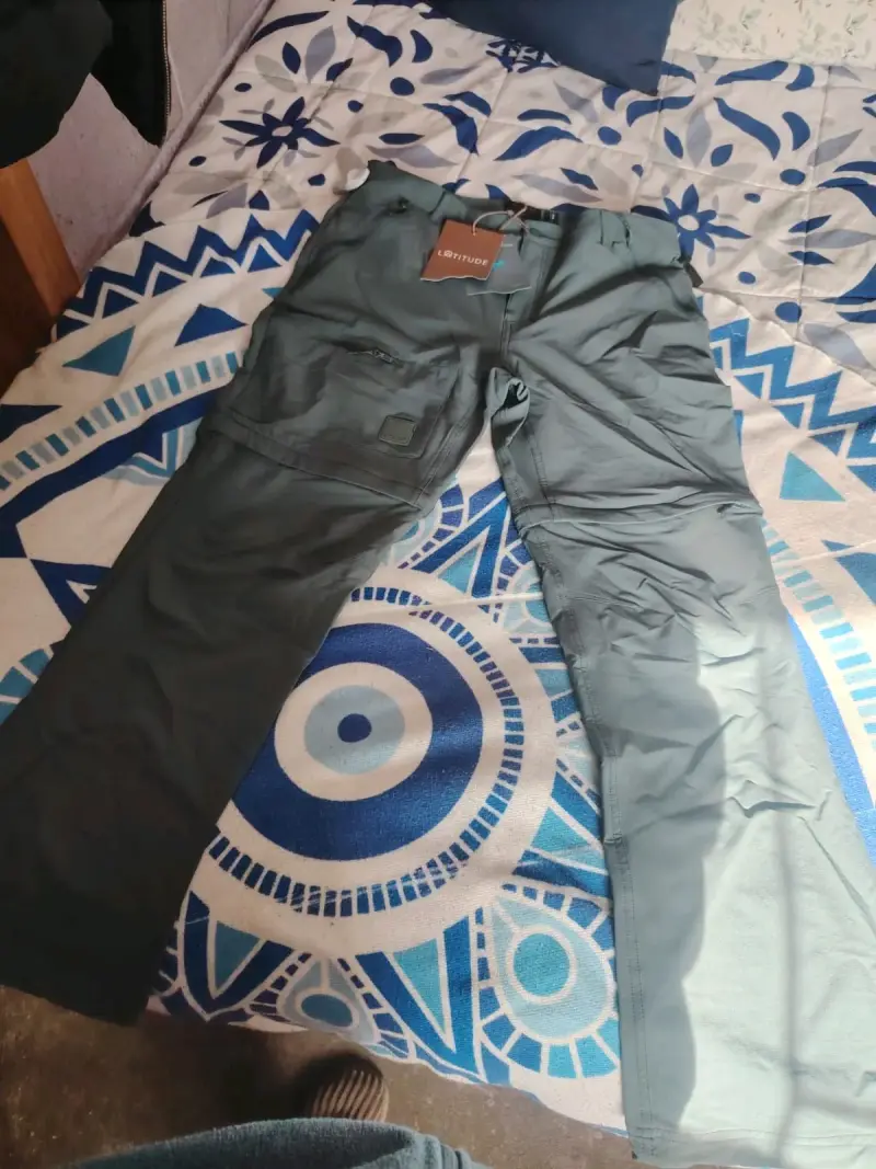 Pantalones outdoor grises Latitude con bolsillos - 3