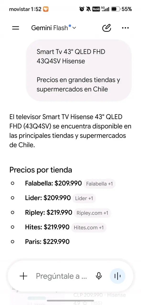 Smart TV Hisense 43 pulgadas QLED FHD - 3