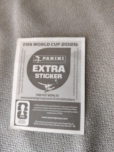 Lámina Panini Extra Sticker Christian Pulisic FIFA - miniatura 3