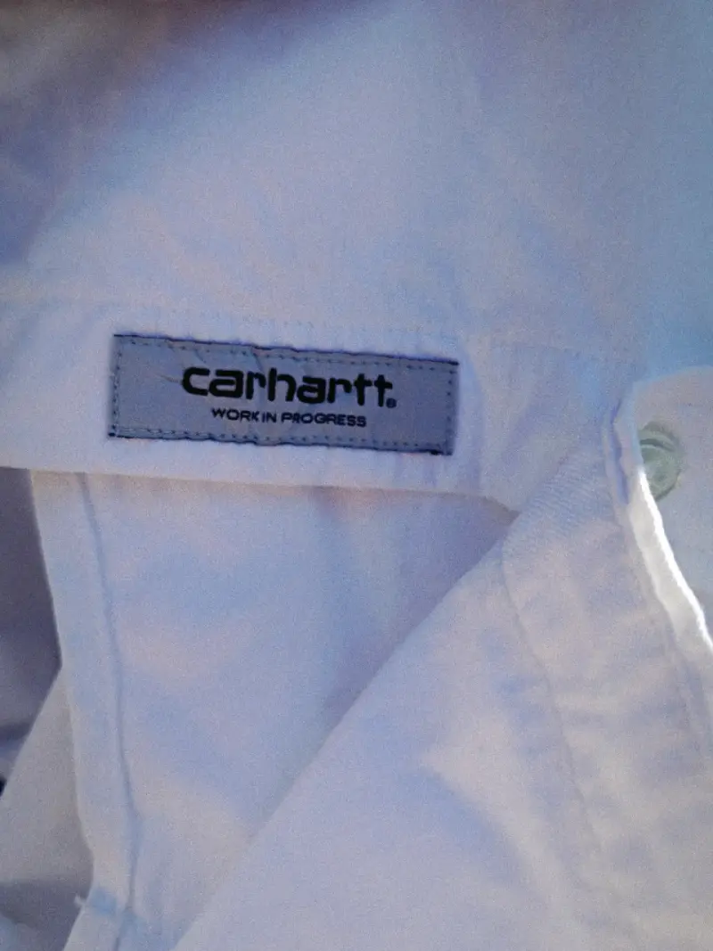 Camisa Blanca Carhartt Work In Progress Talla L - 2