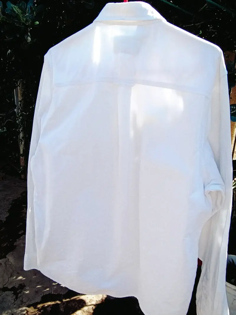 Camisa Blanca Carhartt Work In Progress Talla L - 5