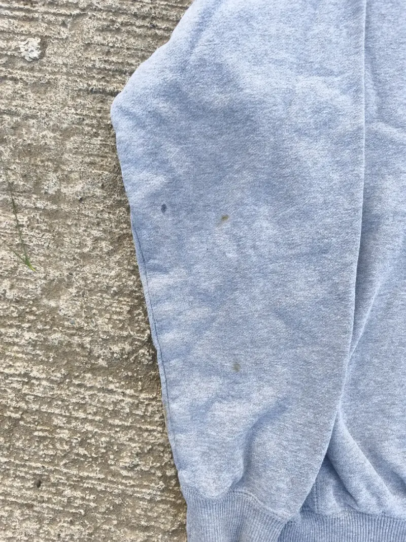 Poler贸n Gris Claro Reebok Talla M Oversize - 3